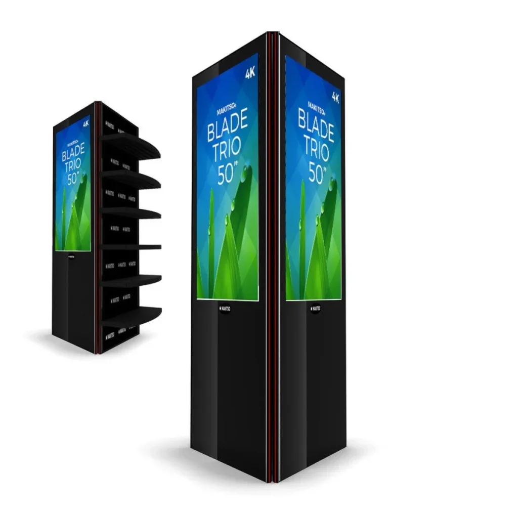 Digital signage kiosk